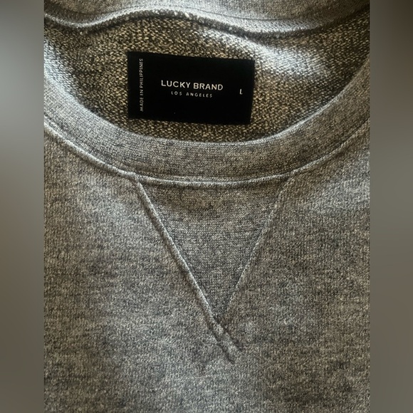 Lucky Brand Men's Gray Sweater - Picture 2 of 2